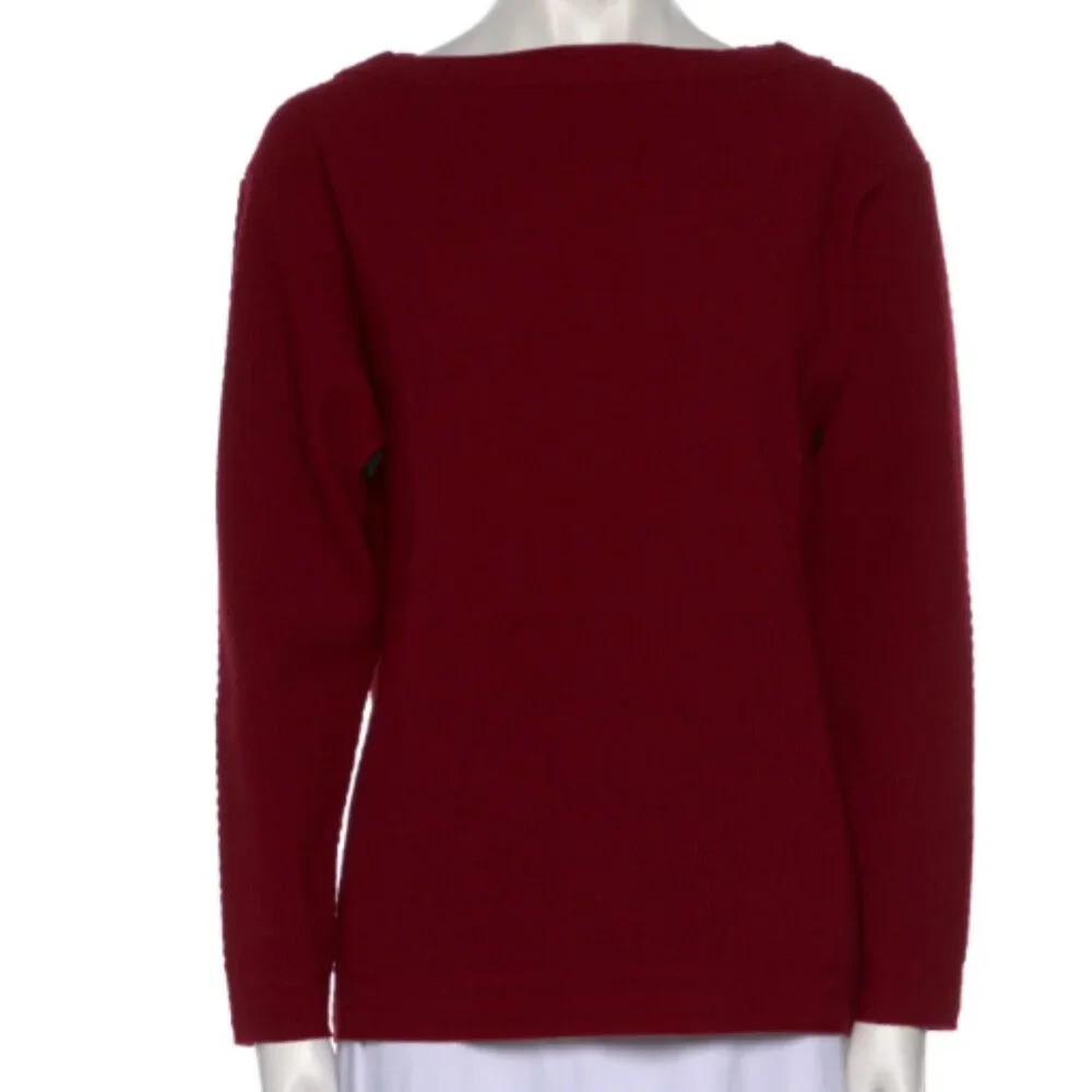Alaïa Wool Bateau Neckline Sweater - Picture 1 of 3